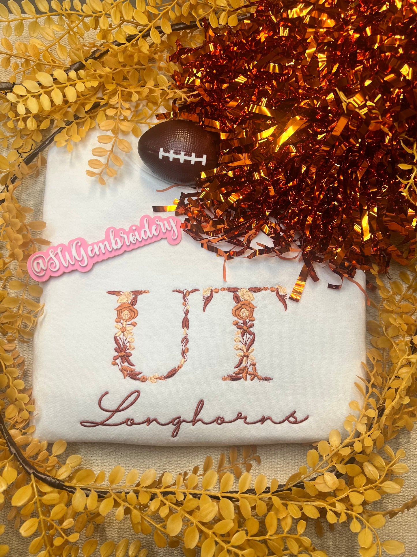 University of Texas Floral Sweatshirt