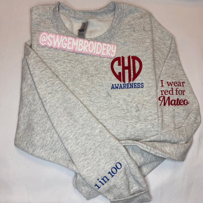 CHD full embroidery sweater