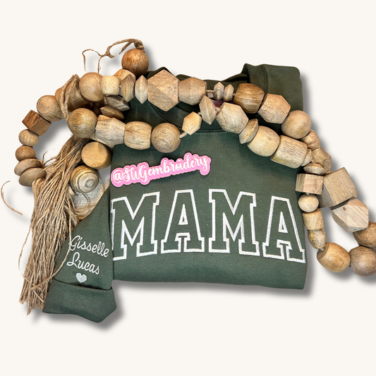 Classic Varsity Mama Sweatshirt